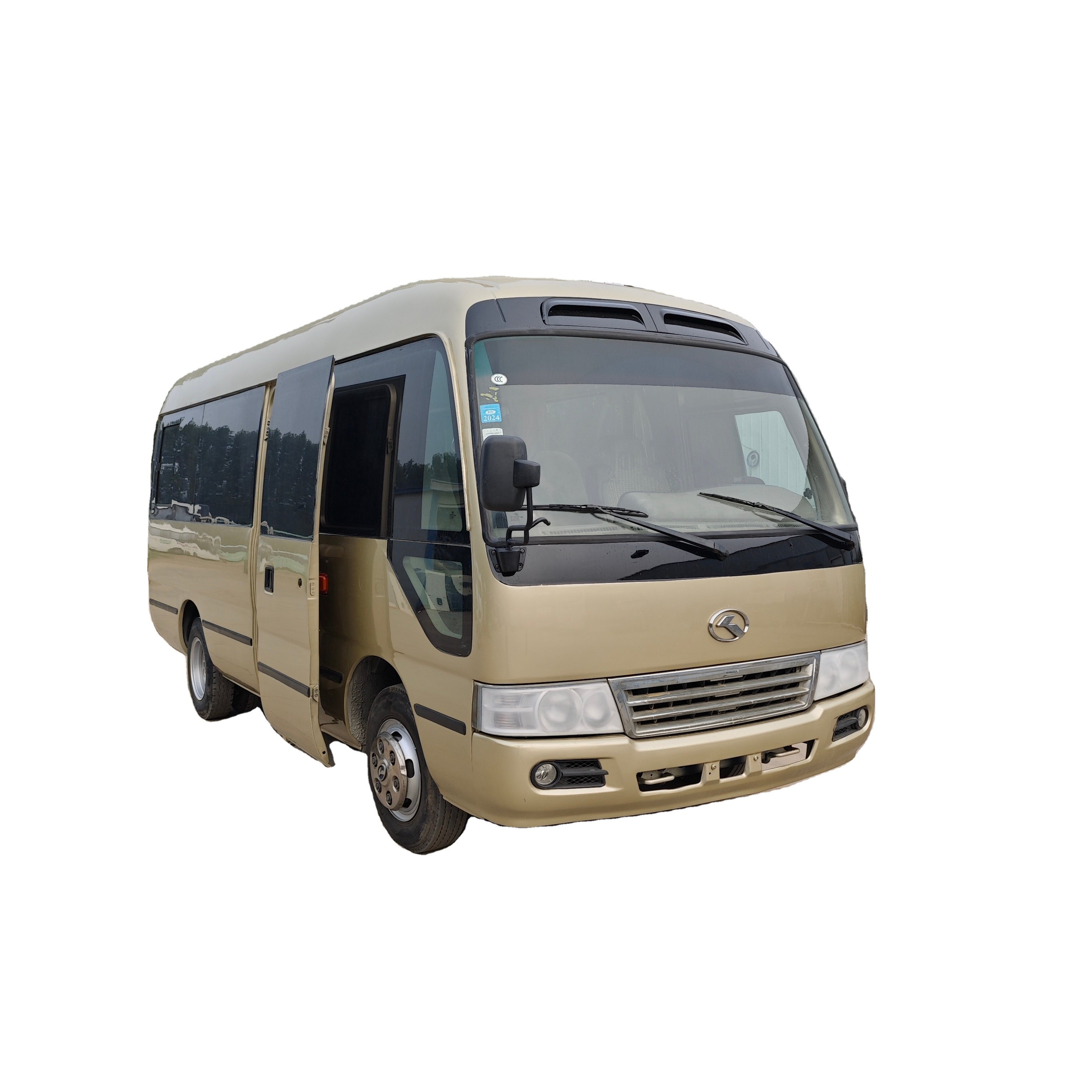 China king Long Mini Bus 19 Seats Second Hand Passenger Buses Powerful diesel Engine Used Bus for Sale